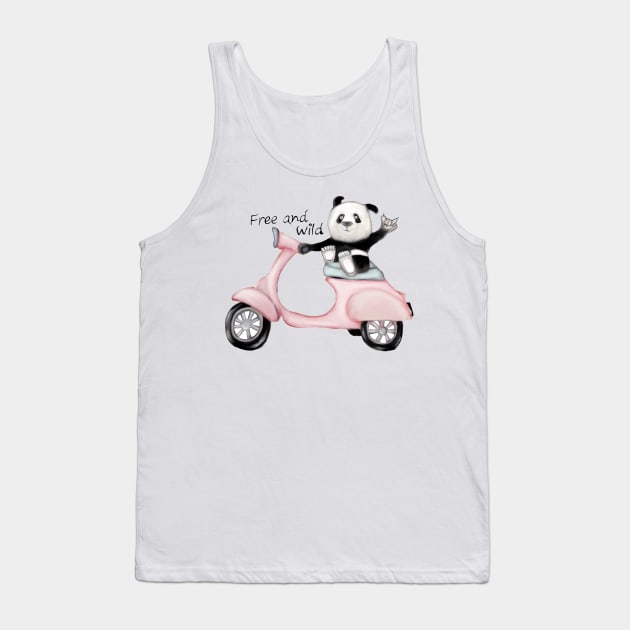 Wild and free Tank Top by msmart